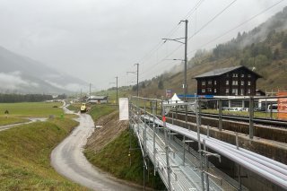Lieu de l'accident à Münster